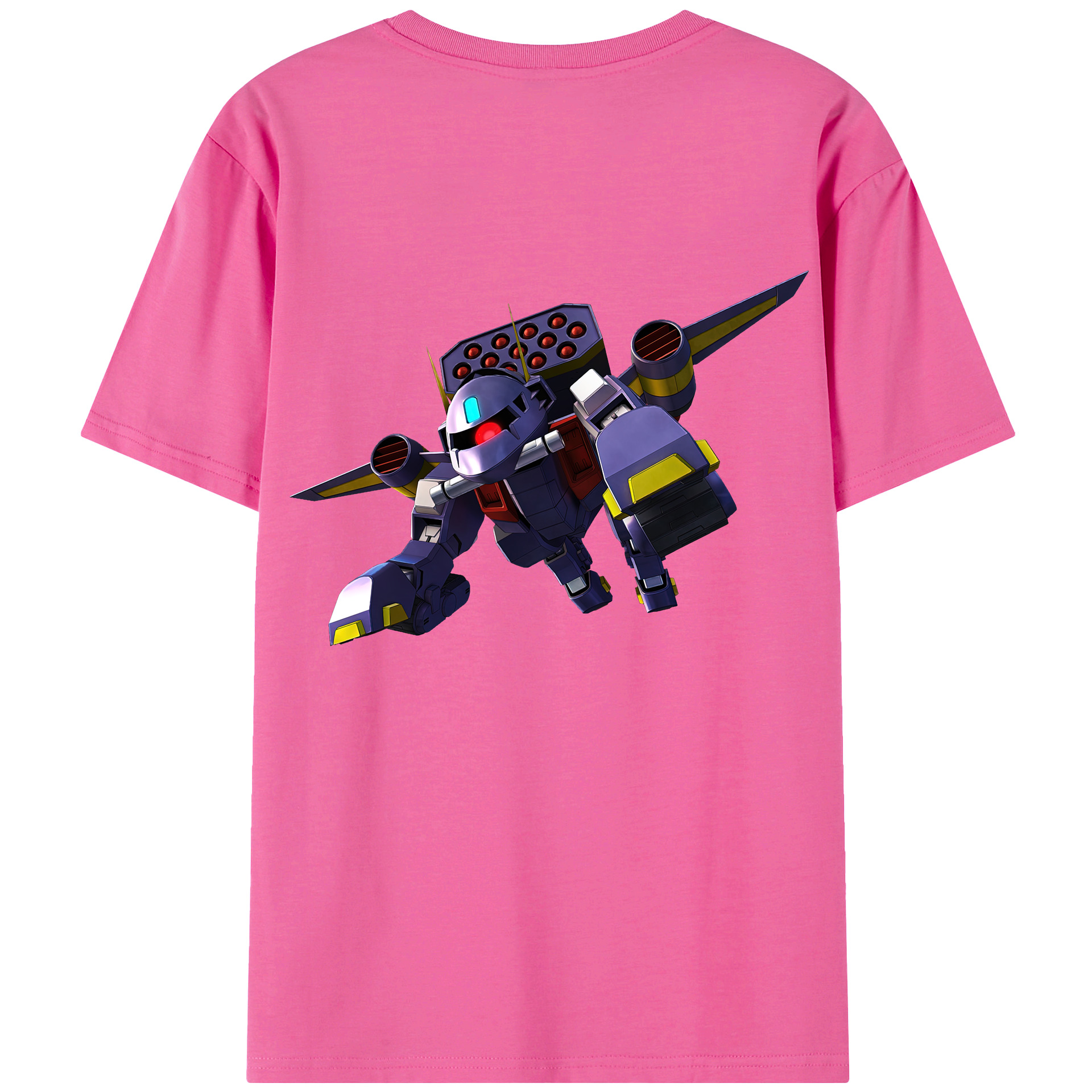 （画像用） 機動戦士ガンダム Mobile Suit Gundam レディース半袖Tシャツ(バックプリント)